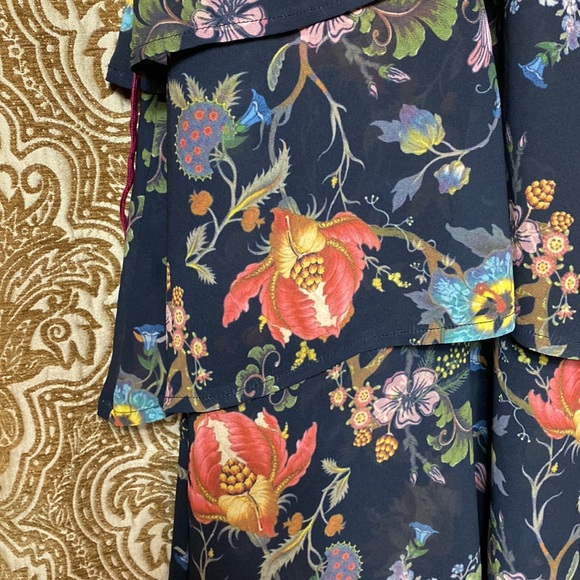 •fridayiminlove• {Cascade Dreams} Maxi Dress (navy / burgundy) - Picture 16 of 17